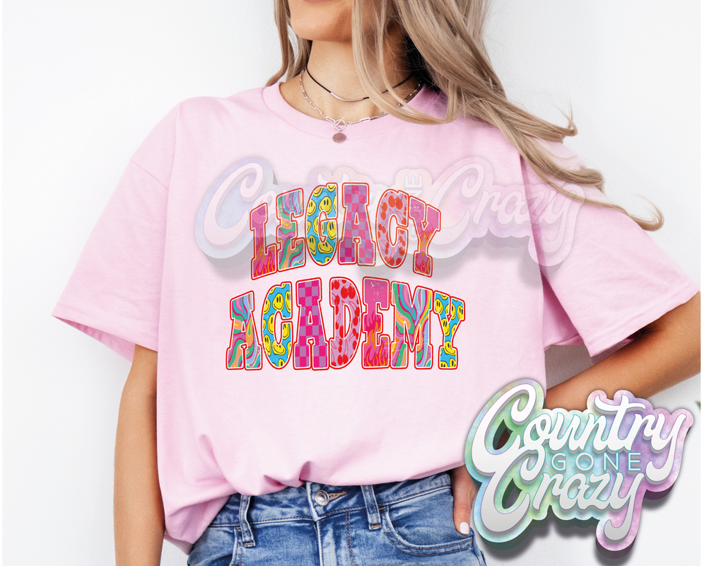 LEGACY ACADEMY // GOOD VIBES // T-Shirt-Country Gone Crazy-Country Gone Crazy