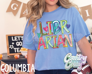 Librarian • Splash • T-Shirt-Country Gone Crazy-Country Gone Crazy