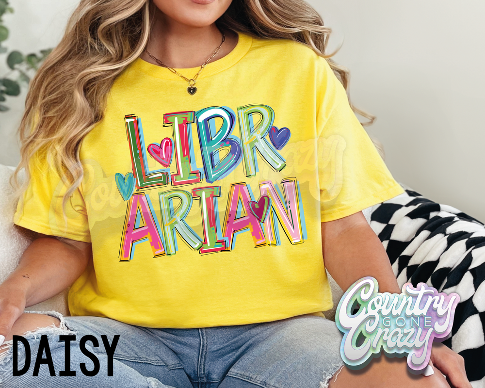 Librarian • Splash • T-Shirt-Country Gone Crazy-Country Gone Crazy
