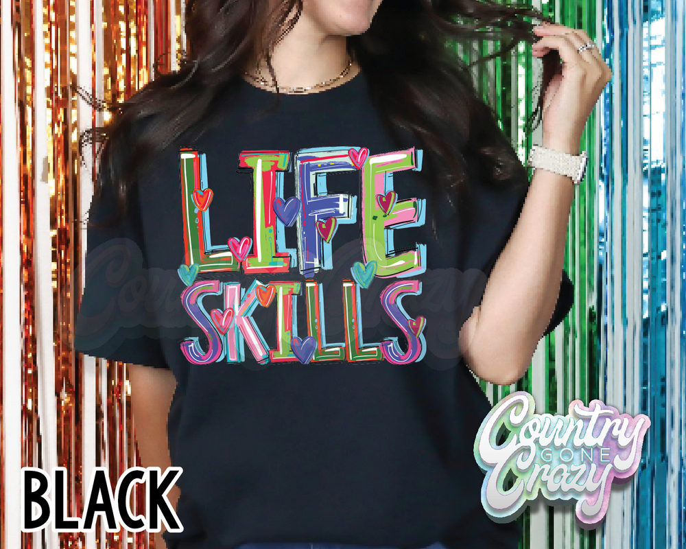 Life Skills • Splash • T-Shirt-Country Gone Crazy-Country Gone Crazy