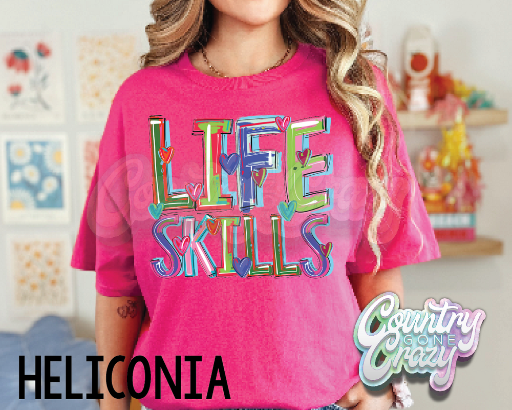 Life Skills • Splash • T-Shirt-Country Gone Crazy-Country Gone Crazy