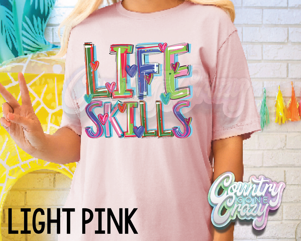 Life Skills • Splash • T-Shirt-Country Gone Crazy-Country Gone Crazy