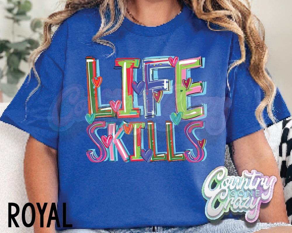 Life Skills • Splash • T-Shirt-Country Gone Crazy-Country Gone Crazy