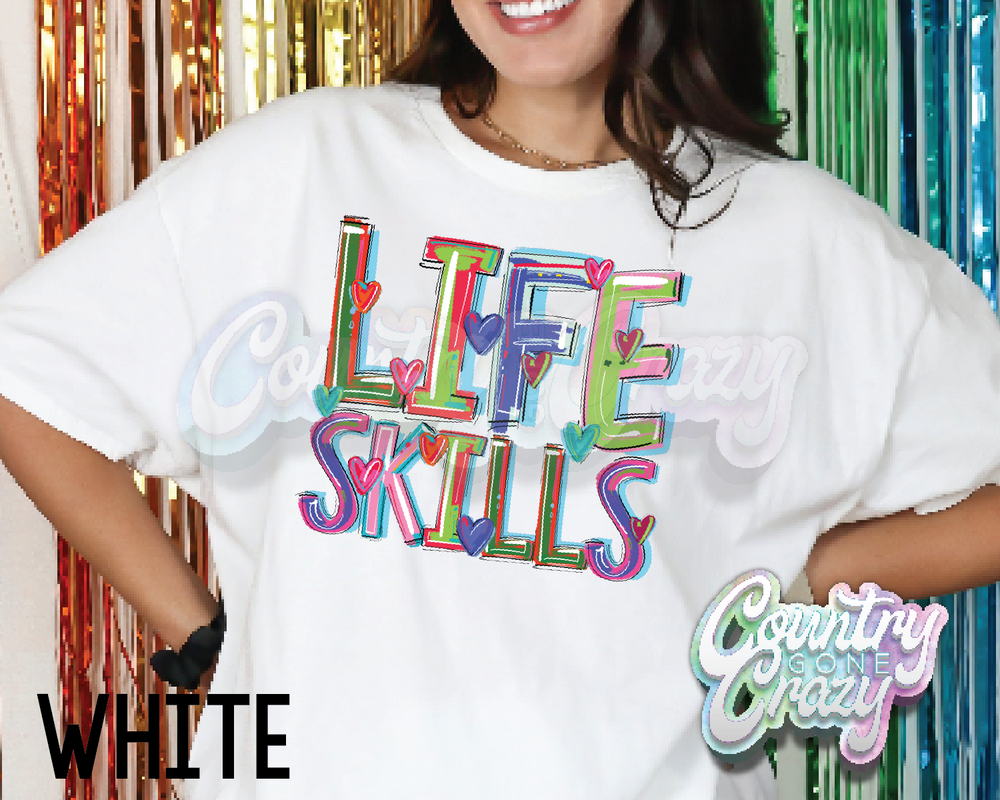 Life Skills • Splash • T-Shirt-Country Gone Crazy-Country Gone Crazy