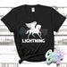 Lightning T-Shirt - Crockett Elementary-Country Gone Crazy-Country Gone Crazy