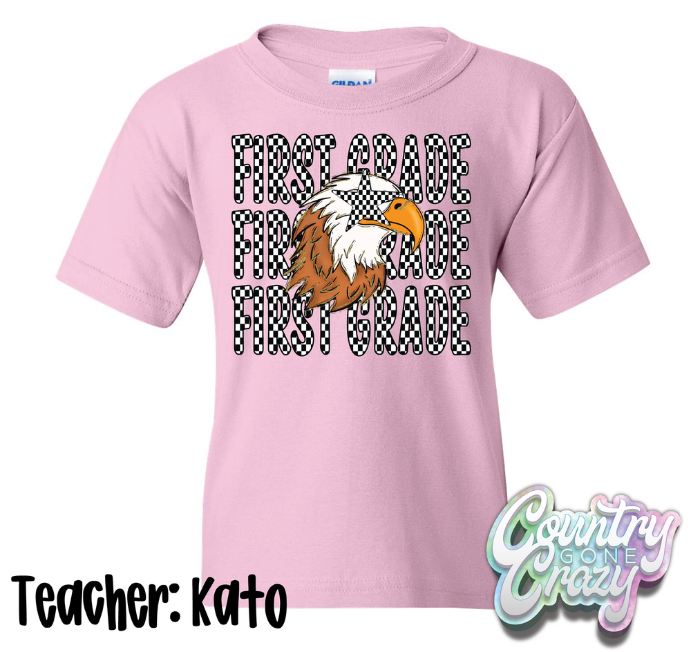 TEACHER: KATO // ESS FIRST GRADE CLASS SHIRT-Country Gone Crazy-Country Gone Crazy