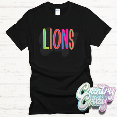 Lions Bright T-Shirt-Country Gone Crazy-Country Gone Crazy