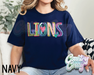 Lions • Splash • T-Shirt-Country Gone Crazy-Country Gone Crazy