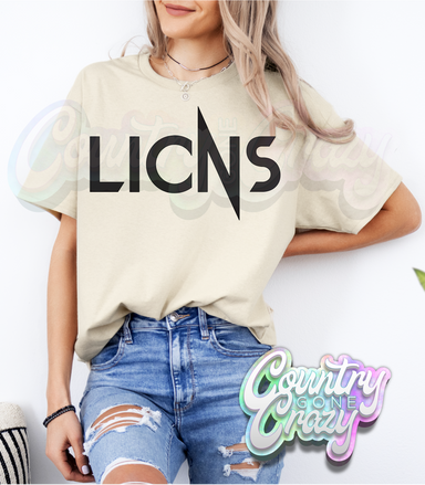 LIONS /// HARD ROCK /// T-SHIRT-Country Gone Crazy-Country Gone Crazy