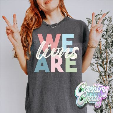 We Are - Lions - T-Shirt-Country Gone Crazy-Country Gone Crazy