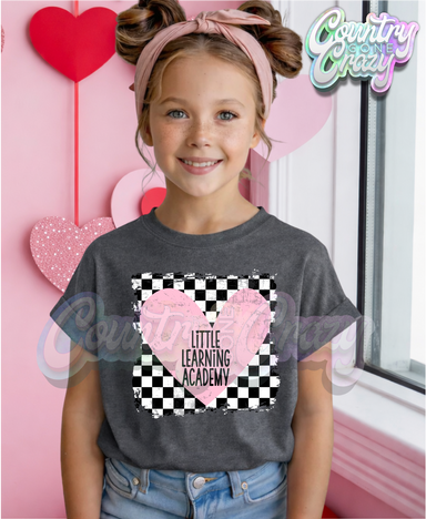 HEART OF A • LITTLE LEARNING ACADEMY • T-Shirt-Country Gone Crazy-Country Gone Crazy