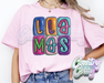 Llamas •• Bubble •• T-Shirt-Country Gone Crazy-Country Gone Crazy