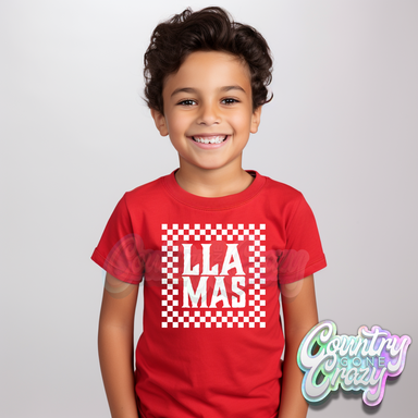 Llamas - Check N Roll - T-Shirt-Country Gone Crazy-Country Gone Crazy
