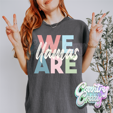 We Are - Llamas - T-Shirt-Country Gone Crazy-Country Gone Crazy