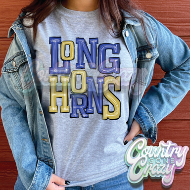 Longhorns - Tango T-Shirt-Country Gone Crazy-Country Gone Crazy