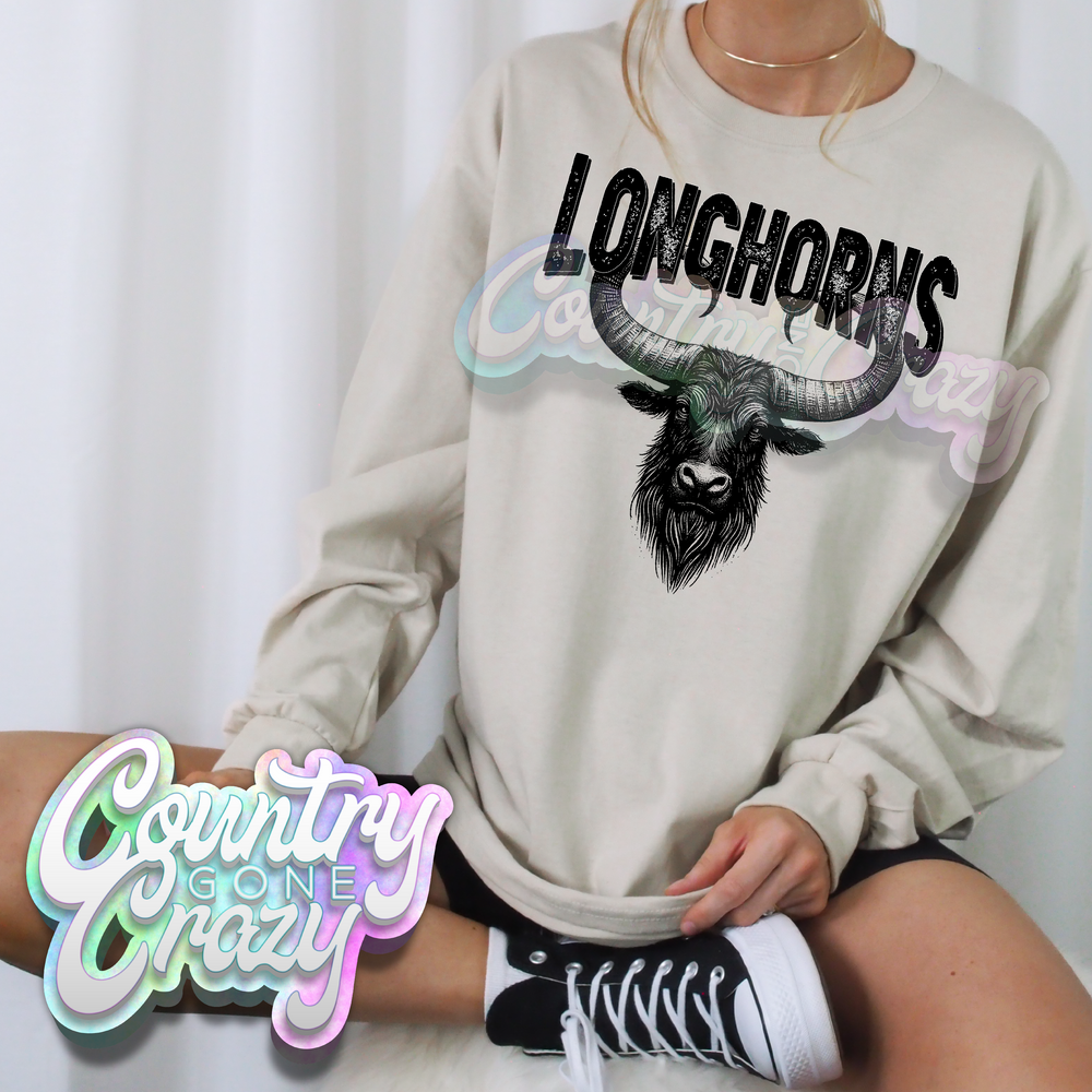 LONGHORNS // Monochrome-Country Gone Crazy-Country Gone Crazy