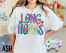 Longhorns • Splash • T-Shirt-Country Gone Crazy-Country Gone Crazy