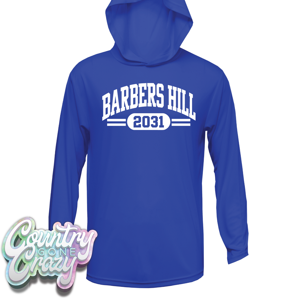 BH Class of 2031 - Long Sleeve Hooded Dri-Fit-BAW-Country Gone Crazy