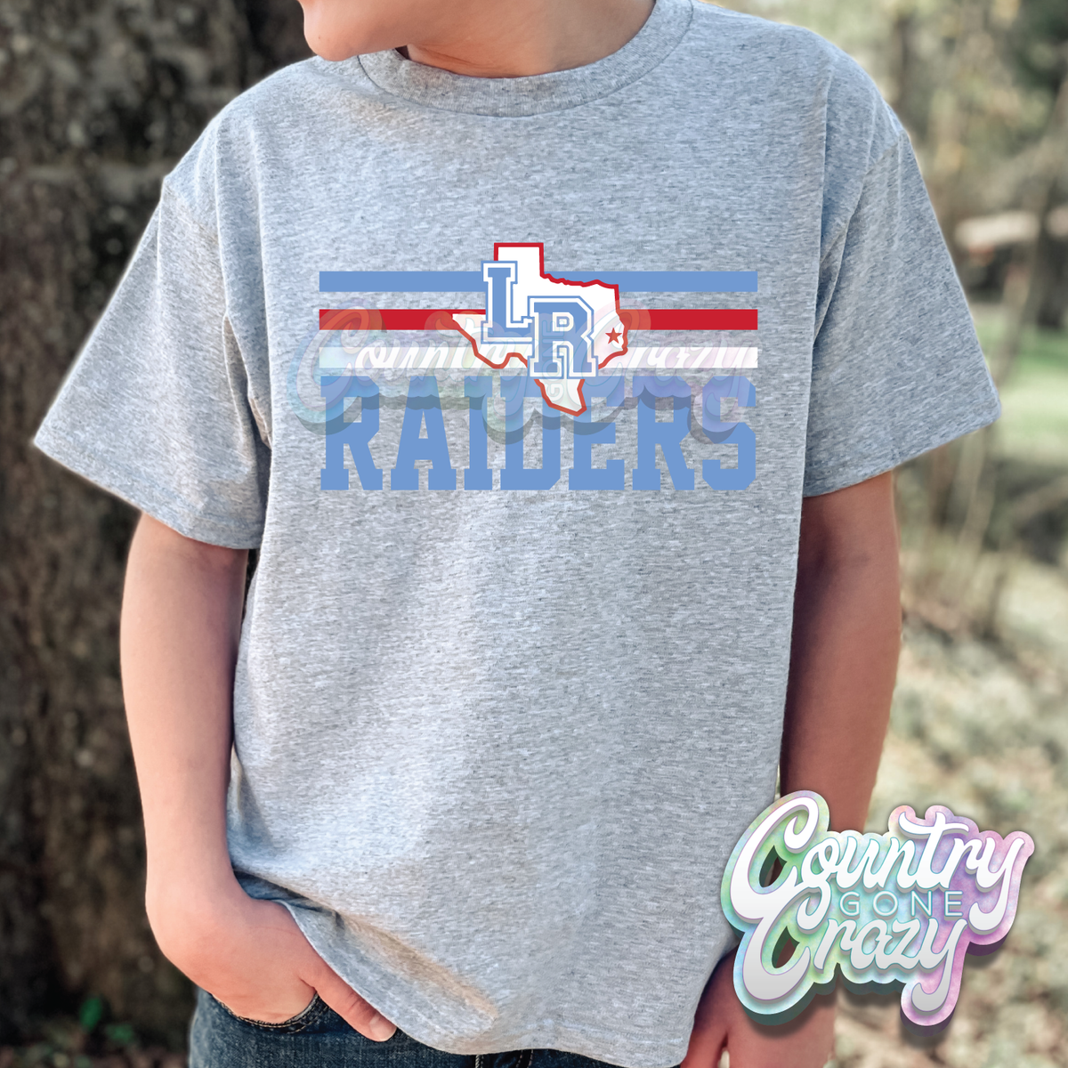 Lumberton Raiders - Superficial - T-Shirt — Country Gone Crazy