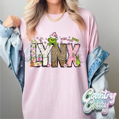 LYNX - Pink Grinch - T-Shirt-Country Gone Crazy-Country Gone Crazy