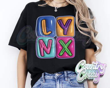 Lynx •• Bubble •• T-Shirt-Country Gone Crazy-Country Gone Crazy