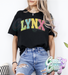 LYNX - Faux Chenille - T-Shirt-Country Gone Crazy-Country Gone Crazy