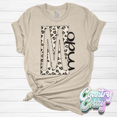 MDO - Boxed Leopard Bella Canvas T-Shirt-Country Gone Crazy-Country Gone Crazy