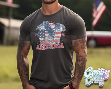 MADE IN AMERICA T-SHIRT-Country Gone Crazy-Country Gone Crazy