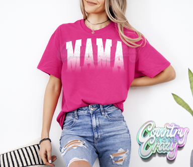 MAMA DISTRESSED T-SHIRT-Country Gone Crazy-Country Gone Crazy