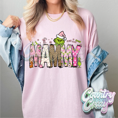 Mammy - Pink Grinch - T-Shirt-Country Gone Crazy-Country Gone Crazy