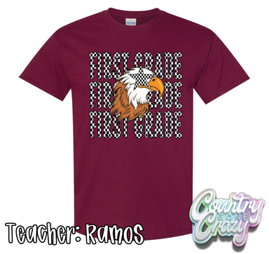 TEACHER: RAMOS // ESS FIRST GRADE CLASS SHIRT-Country Gone Crazy-Country Gone Crazy