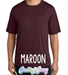 Adult Dri Fit - Maroon-Port & Company-Country Gone Crazy