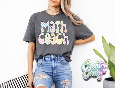 MATH COACH ▪️ CHECKY ▪️ T-Shirt-Country Gone Crazy-Country Gone Crazy