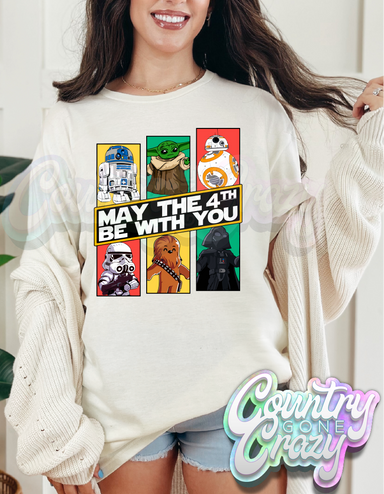 May The 4th Be With You - Star Wars T-Shirt-Country Gone Crazy-Country Gone Crazy