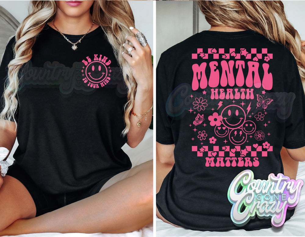 MENTAL HEALTH MATTERS // T-SHIRT-Country Gone Crazy-Country Gone Crazy