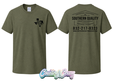 SOUTHERN QUALITY // MILITARY-Gildan-Country Gone Crazy