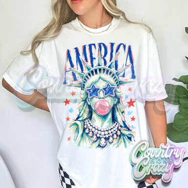 LADY LIBERTY BUBBLE GUM-Country Gone Crazy-Country Gone Crazy