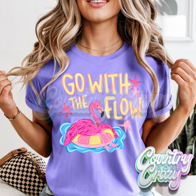 GO WITH THE FLOW FLAMINGO-Country Gone Crazy-Country Gone Crazy