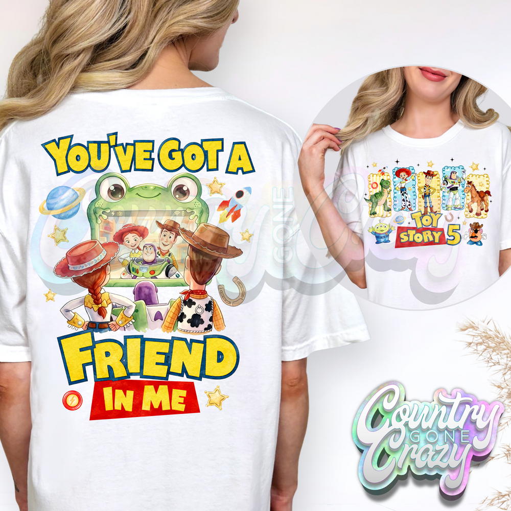 TOY STORY 5 WITH YOU'VE GOT A FRIEND IN ME BACK