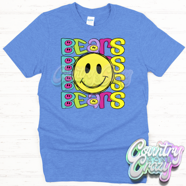 Bears Smiley T-Shirt-Country Gone Crazy-Country Gone Crazy