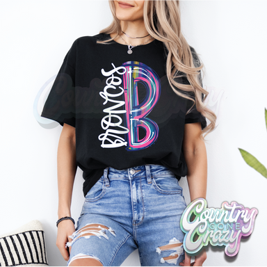 Broncos • Water Color • T-Shirt-Country Gone Crazy-Country Gone Crazy