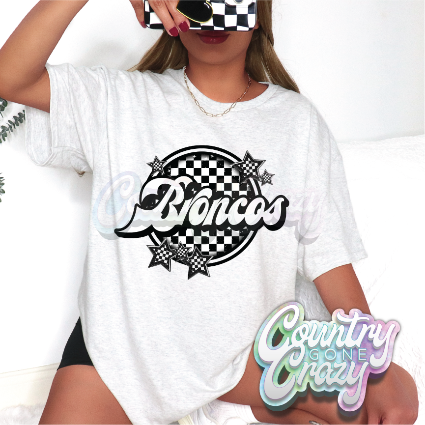 BRONCOS ■ CHECKERBOARD ■ T-Shirt