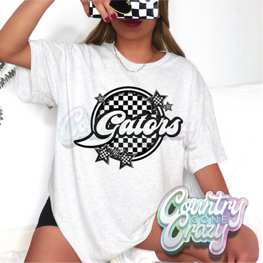 GATORS ■ CHECKERBOARD ■ T-Shirt-Country Gone Crazy-Country Gone Crazy