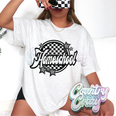 HOMESCHOOL ■ CHECKERBOARD ■ T-Shirt-Country Gone Crazy-Country Gone Crazy