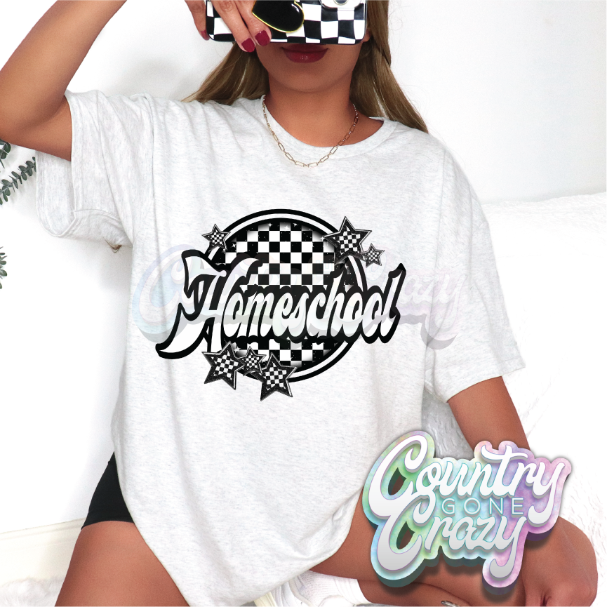HOMESCHOOL ■ CHECKERBOARD ■ T-Shirt