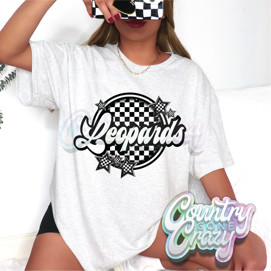 LEOPARDS ■ CHECKERBOARD ■ T-Shirt