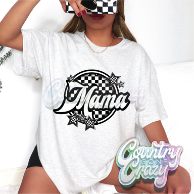 MAMA ■ CHECKERBOARD ■ T-Shirt-Country Gone Crazy-Country Gone Crazy