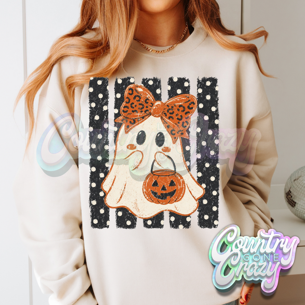 POLKA DOT STRIPED GHOST