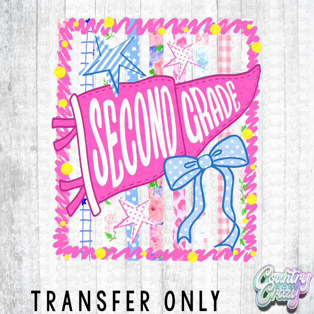 HT5749 • SECOND GRADE PREPPY PENNANT