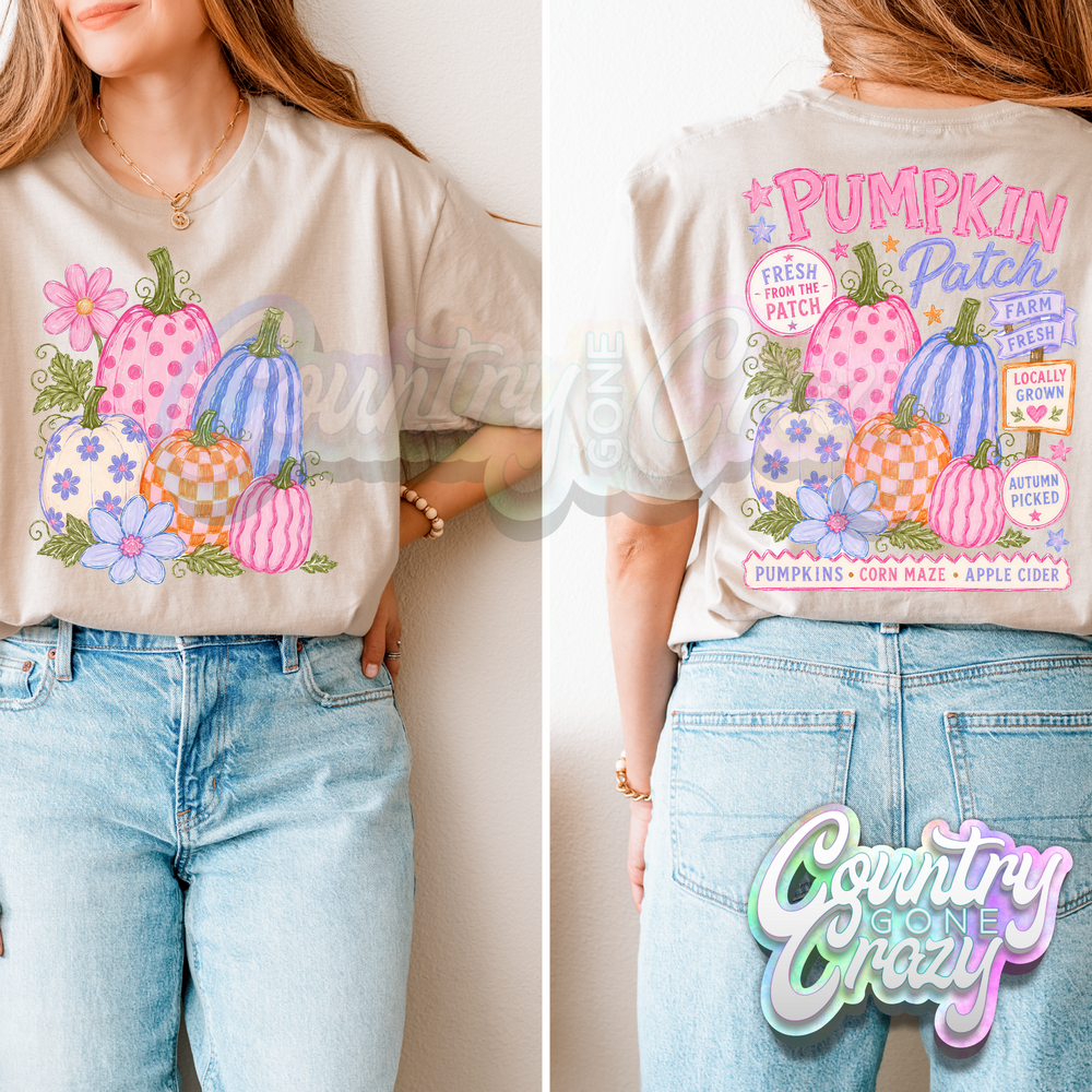 RETRO PUMPKIN COQUETTE WITH RETRO PUMPKIN PATCH BACK